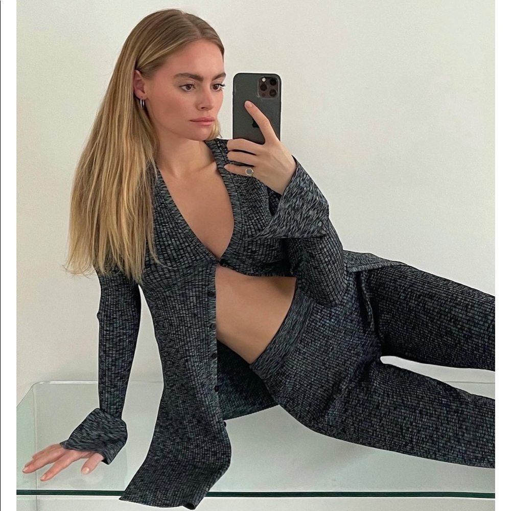 Theory Space Dyed Cardigan +Pant Set💙